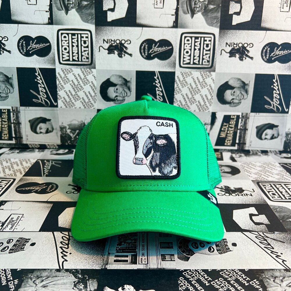 Authentic Goorin Bros The Cash Cow Kelly Green "Cash" Hat (NWT)